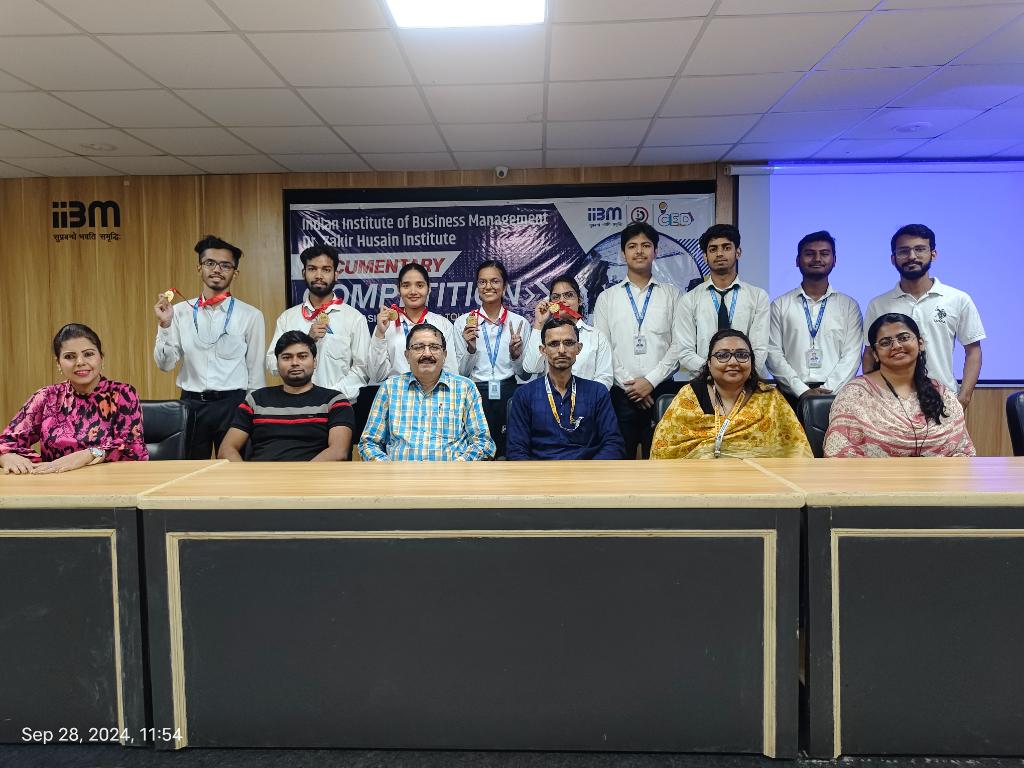 World Tourism Day: Documentary Competition at IIBM Patna